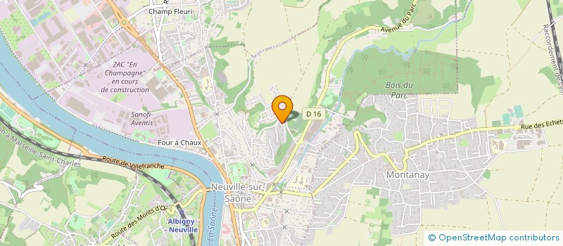 localisation de l'entreprise TORUN à NEUVILLE-SUR-SAONE