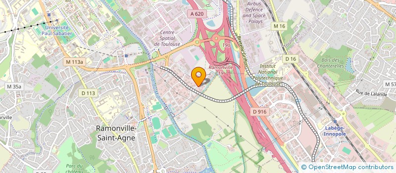 localisation de l'entreprise TORUS ACTIONS à RAMONVILLE-SAINT-AGNE