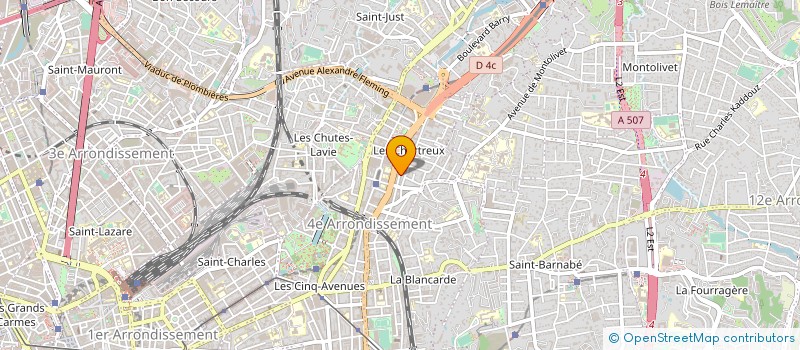 localisation de l'entreprise TORUS COMMUNICATION à MARSEILLE
