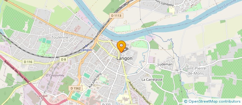 localisation de l'entreprise TORYDE EDUCATION  LANGON