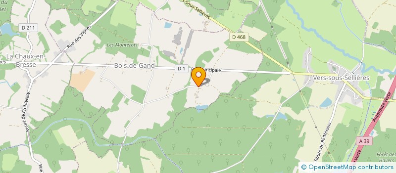 localisation de l'entreprise TOSA RANCH  BOIS-DE-GAND