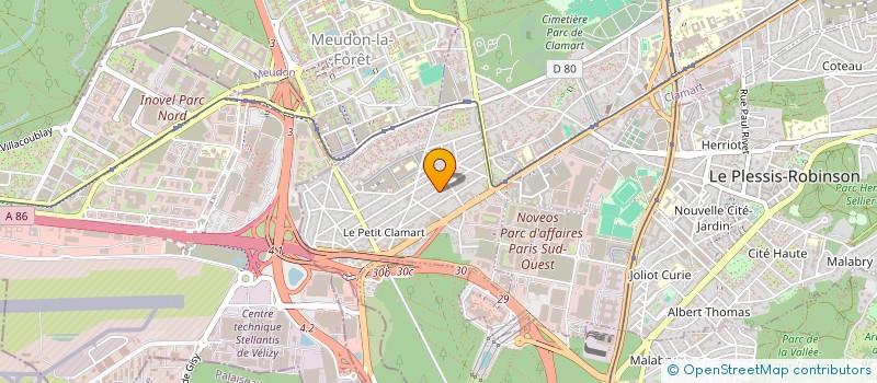 localisation de l'entreprise TOSAFEDRIVE à CLAMART