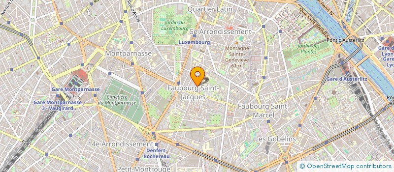 localisation de l'entreprise TOSCA  PARIS