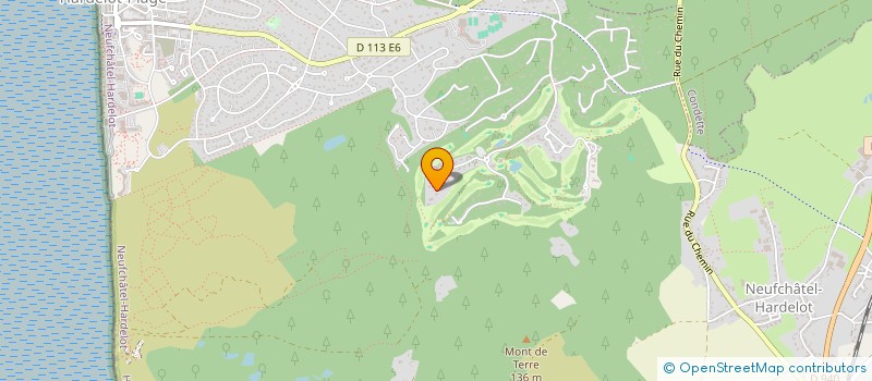 localisation de l'entreprise TOSCA DESIGN à NEUFCHATEL-HARDELOT