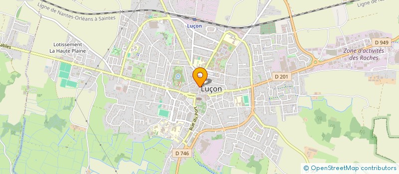 localisation de l'entreprise TOSCA'FOOD  LUCON