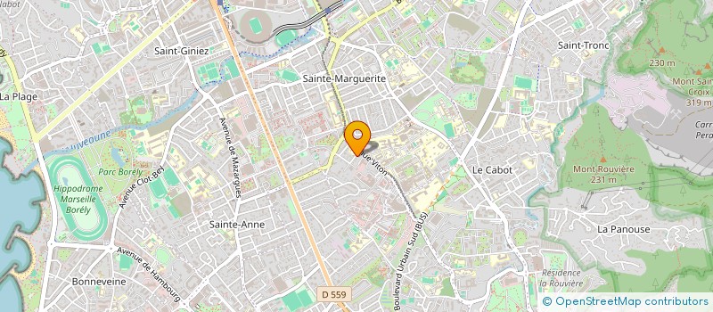 localisation de l'entreprise TOSCA INVEST à MARSEILLE