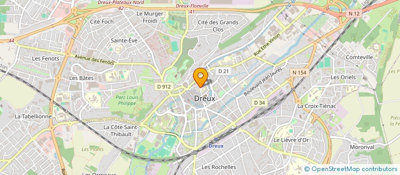 localisation de l'entreprise TOSCA MECA à DREUX