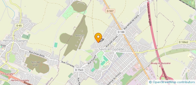 localisation de l'entreprise TOSCAMAR  SAINS-EN-GOHELLE