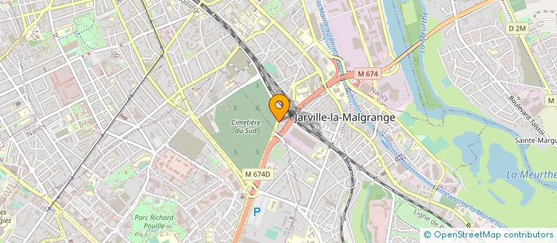 localisation de l'entreprise TOSCAMED  NANCY