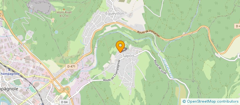 localisation de l'entreprise TOSCANA  SAPOIS