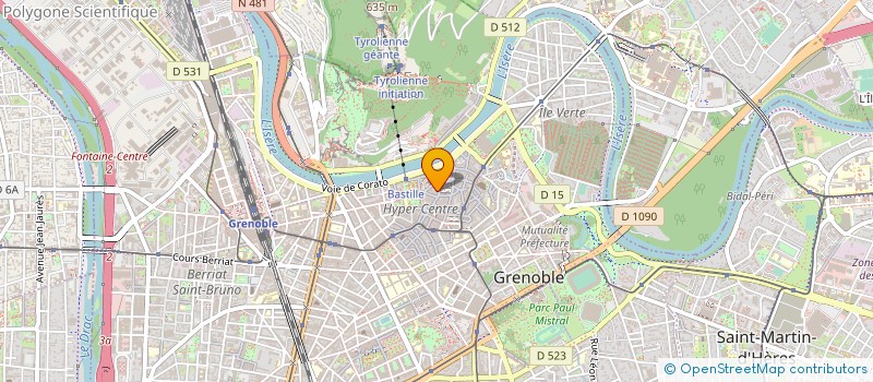 localisation de l'entreprise TOSCANA NEL MONDO à GRENOBLE