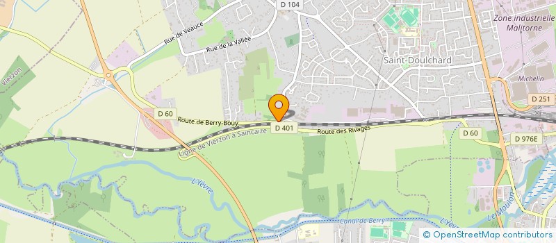 localisation de l'entreprise TOSCANA PATRIMOINE & PARTICIPATIONS ET PAR ABREVIATION TOSCANA P&P  SAINT-DOULCHARD