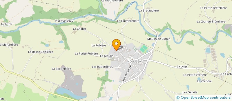 localisation de l'entreprise TOSCANE à SEVREMOINE