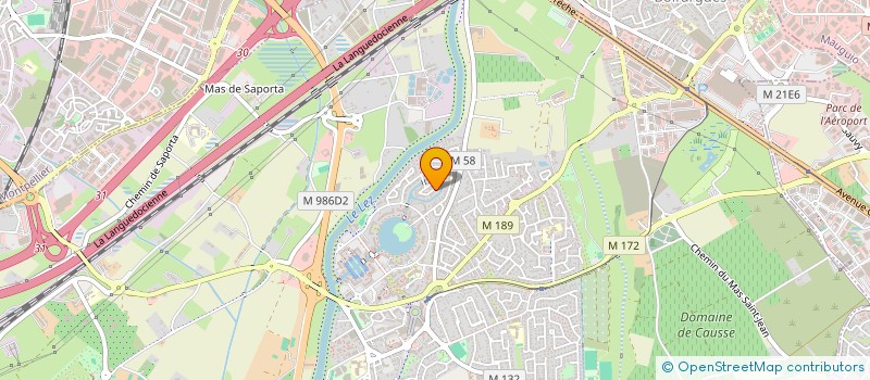 localisation de l'entreprise TOSCANE à LATTES