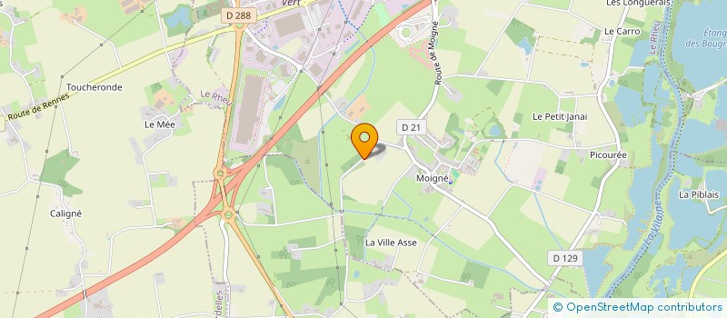 localisation de l'entreprise TOSCANE  LE RHEU