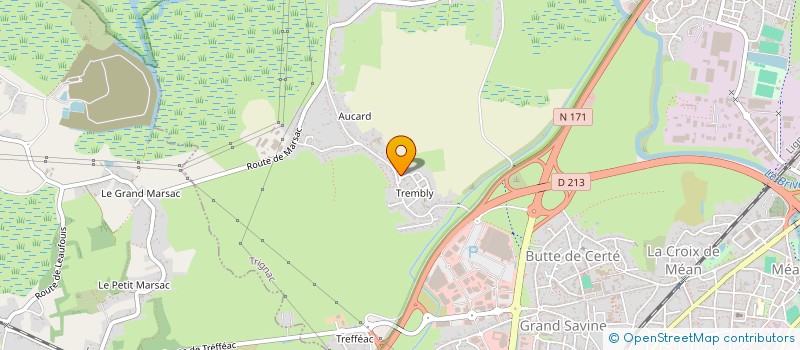 localisation de l'entreprise TOSCANE CONSEIL  TRIGNAC