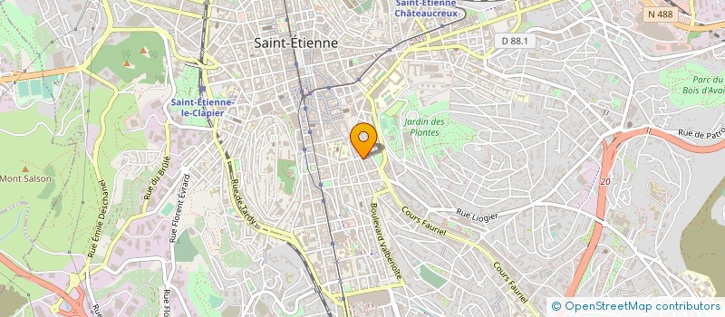 localisation de l'entreprise TOSCANE VILLA CONCEPT à SAINT-ETIENNE