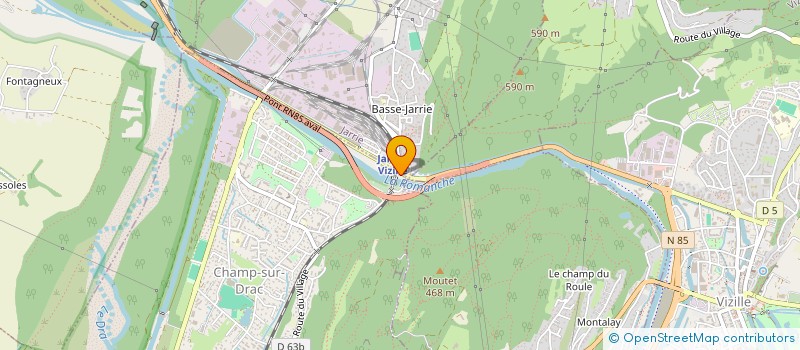 localisation de l'entreprise TOSCANELLA II  CHAMP-SUR-DRAC