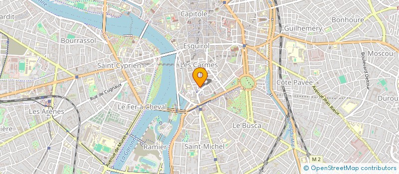 localisation de l'entreprise TOSCANI à TOULOUSE