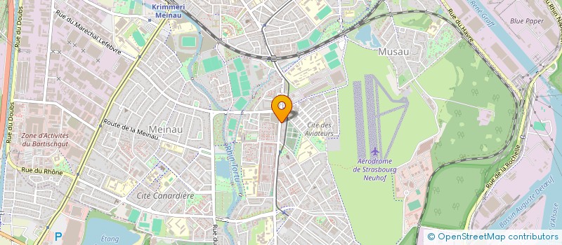 localisation de l'entreprise TOSCANI CHAPE ET CARRELAGE à STRASBOURG