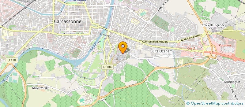 localisation de l'entreprise TOSCANIA à CARCASSONNE