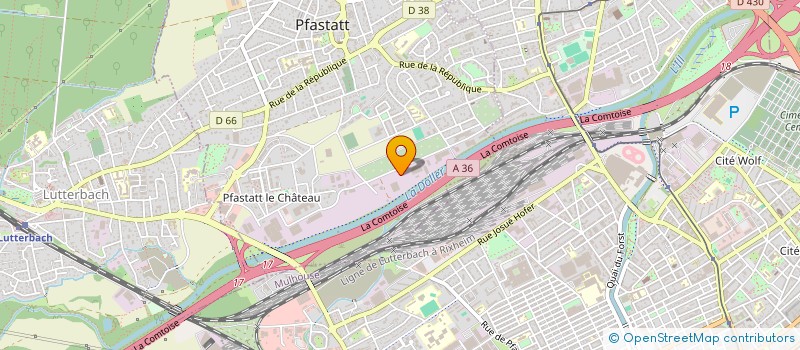 localisation de l'entreprise TOSE  PFASTATT