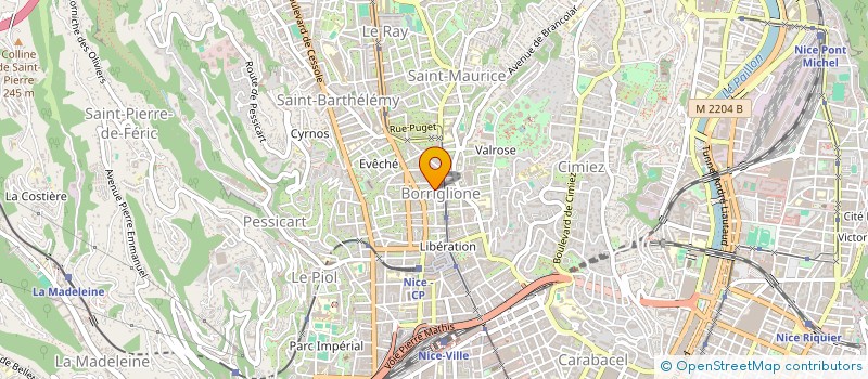 localisation de l'entreprise TOSELLO RENOV à NICE