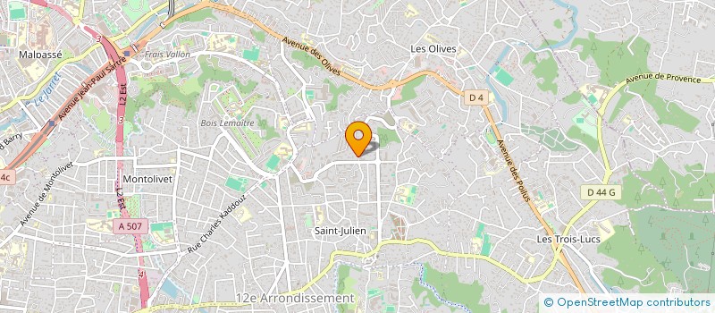 localisation de l'entreprise TOSI PRADES à MARSEILLE