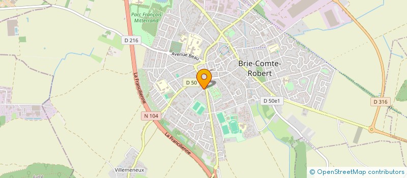 localisation de l'entreprise TOSIKA  BRIE-COMTE-ROBERT