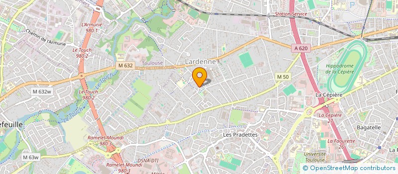 localisation de l'entreprise TOSK CULTURE ALTERNATIVE  TOULOUSE