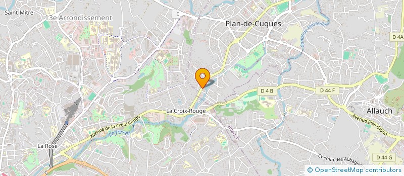 localisation de l'entreprise TOSOLINI à PLAN-DE-CUQUES