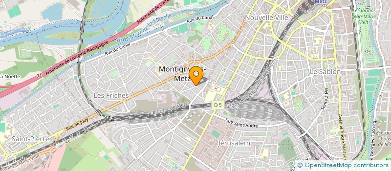 localisation de l'entreprise TOST à MONTIGNY-LES-METZ