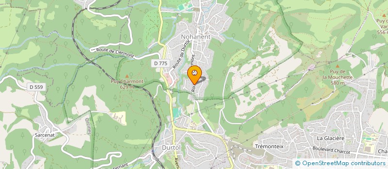 localisation de l'entreprise TOSTA PIZZA  CHAMALIERES