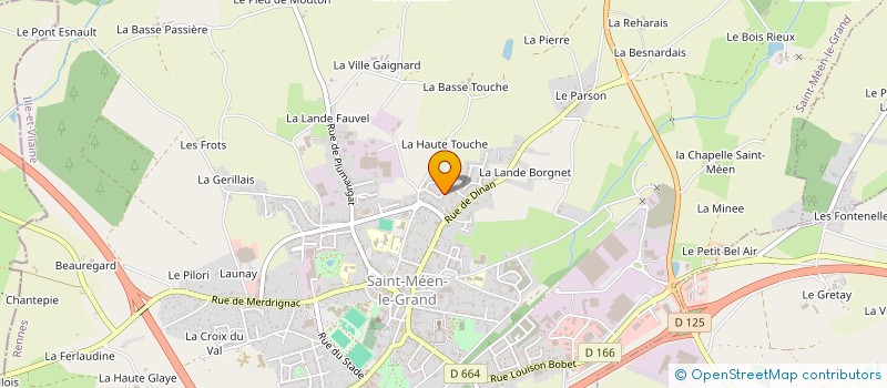 localisation de l'entreprise TOSTIVINT-GENISSEL  SAINT-MEEN-LE-GRAND