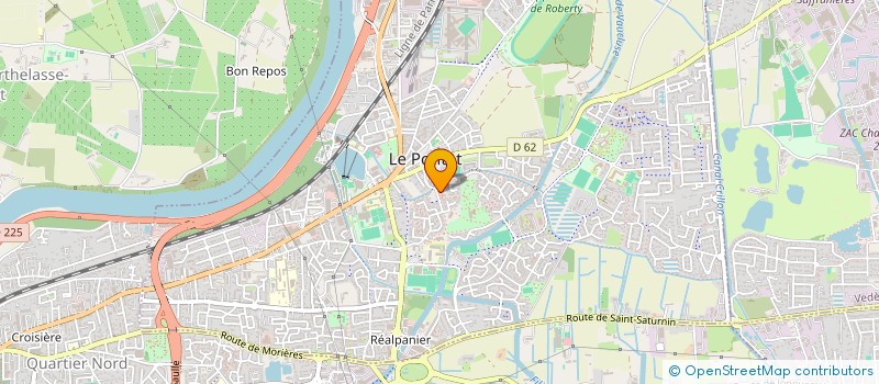 localisation de l'entreprise TOSUN  LE PONTET