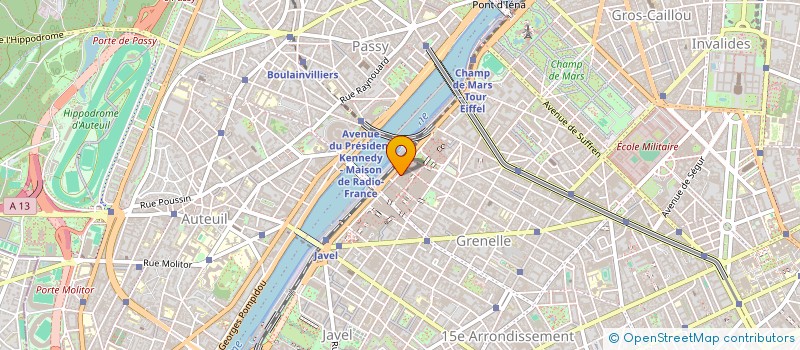 localisation de l'entreprise TOT  PARIS