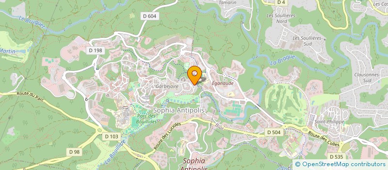 localisation de l'entreprise TOT INVESTMENT à VALBONNE