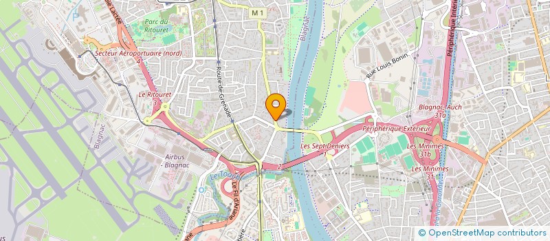 localisation de l'entreprise TOT OU TARD à BLAGNAC