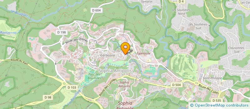 localisation de l'entreprise TOT SCPI  VALBONNE