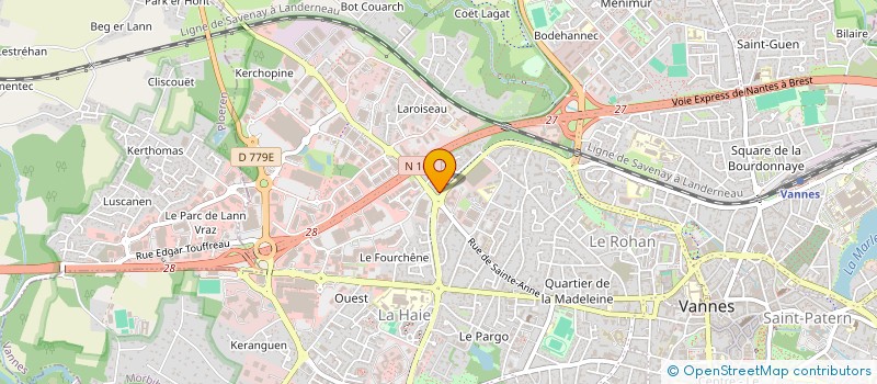 localisation de l'entreprise TOTAIME à VANNES
