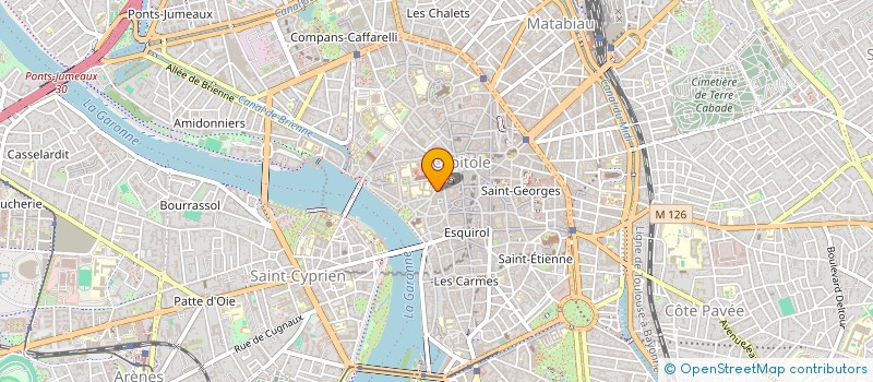 localisation de l'entreprise TOTAL'AUTO  TOULOUSE