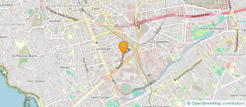 localisation de l'entreprise TOTAL COACHING 360 à MARSEILLE