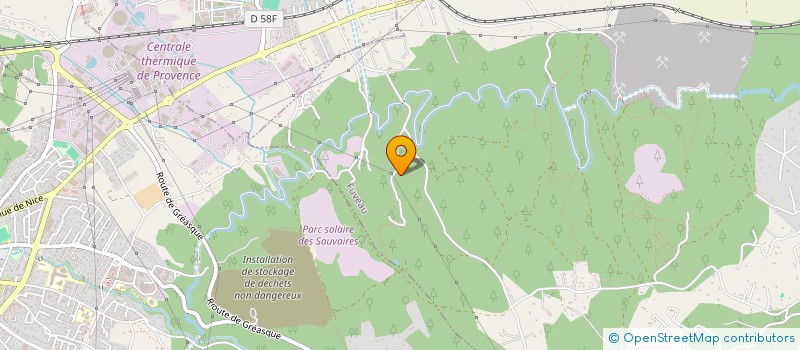 localisation de l'entreprise TOTAL EVENTS PACA  FUVEAU