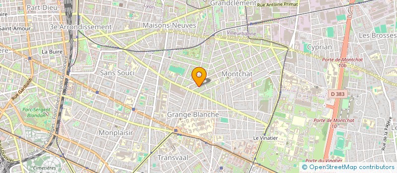 localisation de l'entreprise TOTAL FAMILY  LYON