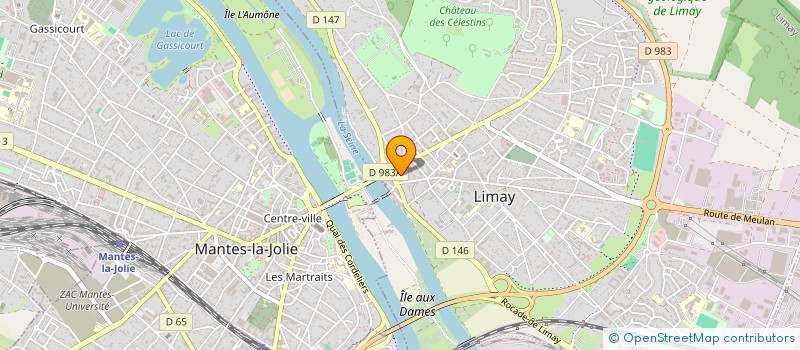 localisation de l'entreprise TOTAL HABITAT  MONDEVILLE