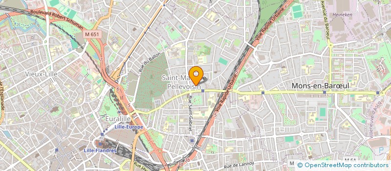 localisation de l'entreprise TOTAL HACKSESS à LILLE