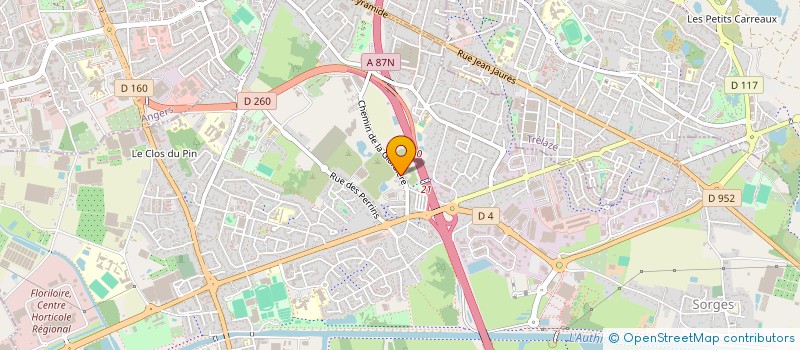 localisation de l'entreprise TOTAL HOME à LES PONTS-DE-CE