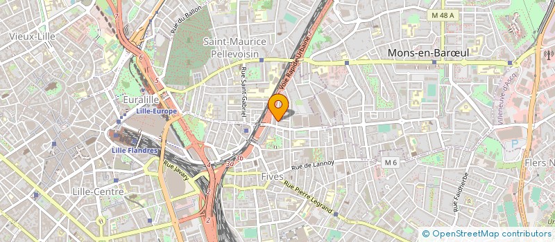 localisation de l'entreprise TOTAL RENOV' 59 à LILLE
