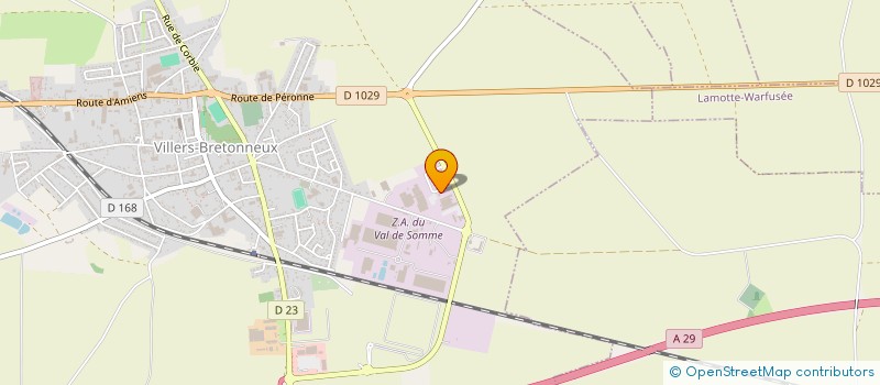 localisation de l'entreprise TOTAL RENOV'HOME à VILLERS-BRETONNEUX