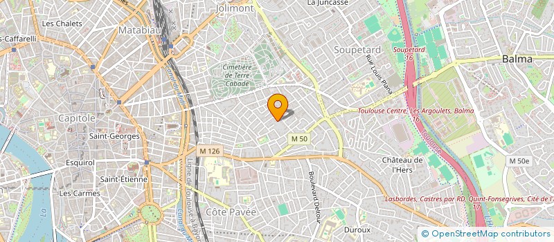 localisation de l'entreprise TOTAL RENOVATION  TOULOUSE